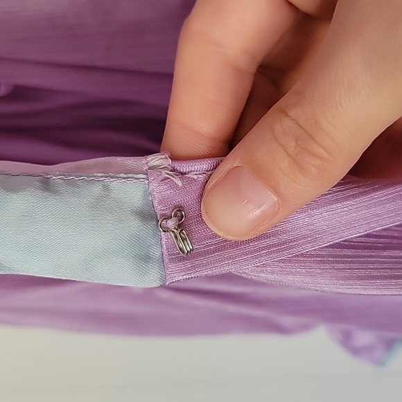 Vintage Hand Dyed Val Mode Nightgown & Robe Set Size Large - Picture 11 of 16